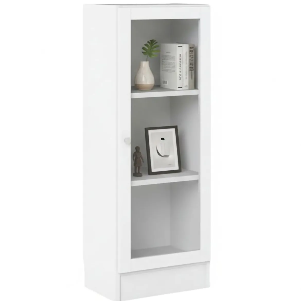 Libreria salvaspazio bianca 52x180h cm - Artico
