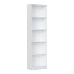 Libreria salvaspazio bianca 52x180h cm - Artico