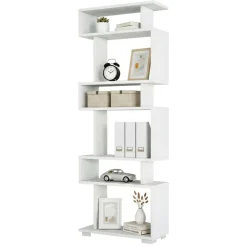 Libreria salvaspazio bianca 60x165h cm - Doralice