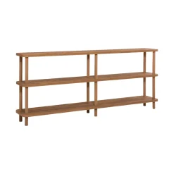 Libreria salvaspazio quercia 180x74h cm - Fulgence