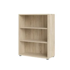 Libreria salvaspazio quercia 89x113h cm - Aziza