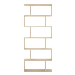 Libreria salvaspazio rovere e bianca 40x204h cm - Erevan