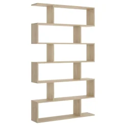 Libreria salvaspazio rovere e bianca 40x204h cm - Erevan