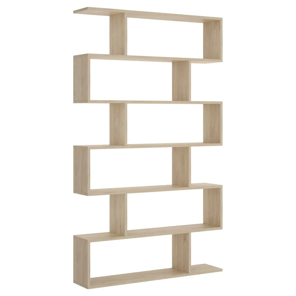 Libreria salvaspazio rovere e bianca 40x204h cm - Erevan