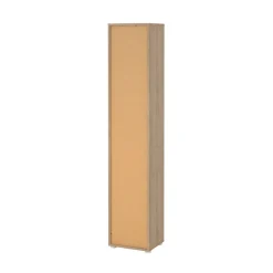 Libreria salvaspazio rovere e bianca 40x204h cm - Erevan