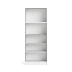 Libreria verticale bianca 79x203h cm - Abelarda