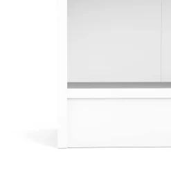 Libreria verticale bianca 79x203h cm - Abelarda