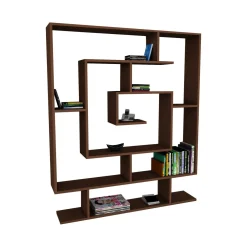 Libreria verticale marrone 124x149h cm - Sanvu