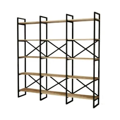 Libreria verticale quercia 47x221h cm - Pabuk