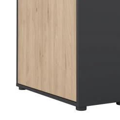 Libreria verticale rovere e grigia 79x204h cm - Arancio