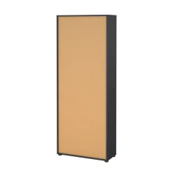 Libreria verticale rovere e grigia 79x204h cm - Arancio