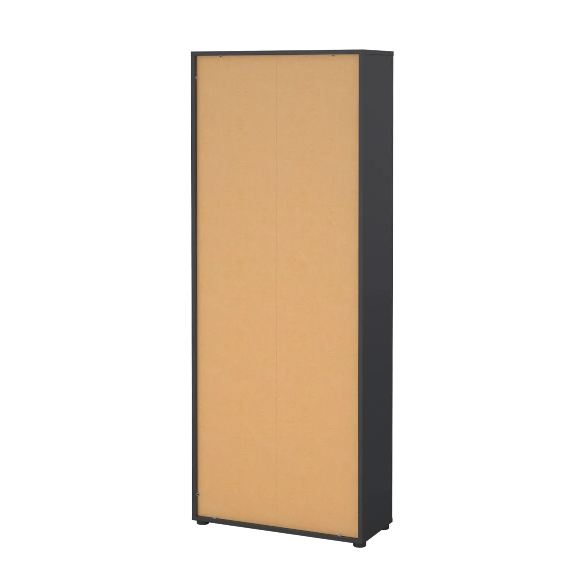 Libreria verticale rovere e grigia 79x204h cm - Arancio