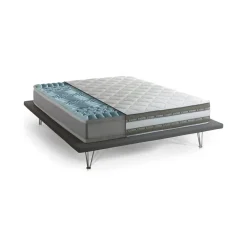 Materasso appoggio delicato matrimoniale 160x190 in Memory Foam sfoderabile - Amos