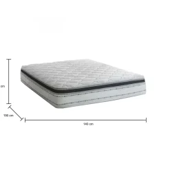 Materasso appoggio progressivo 1/2 piazza 140x190 in Memory Foam sfoderabile - Atir