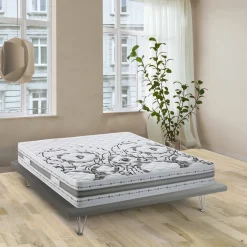 Materasso comfort lungo matrimoniale 160x190 in Memory Foam sfoderabile - Incoronata