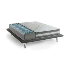 Materasso comfort per cervicale francese 140x200 in Memory Foam sfoderabile - Amega