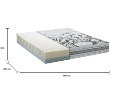 Materasso comfort rassicurante matrimoniale 160x200 in Memory Foam sfoderabile - Incoronata