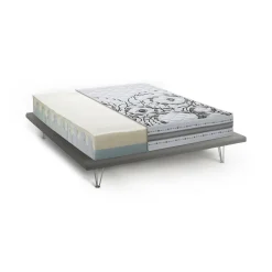Materasso comfort stabile notturno singolo 80x190 in Memory Foam sfoderabile - Sermenza