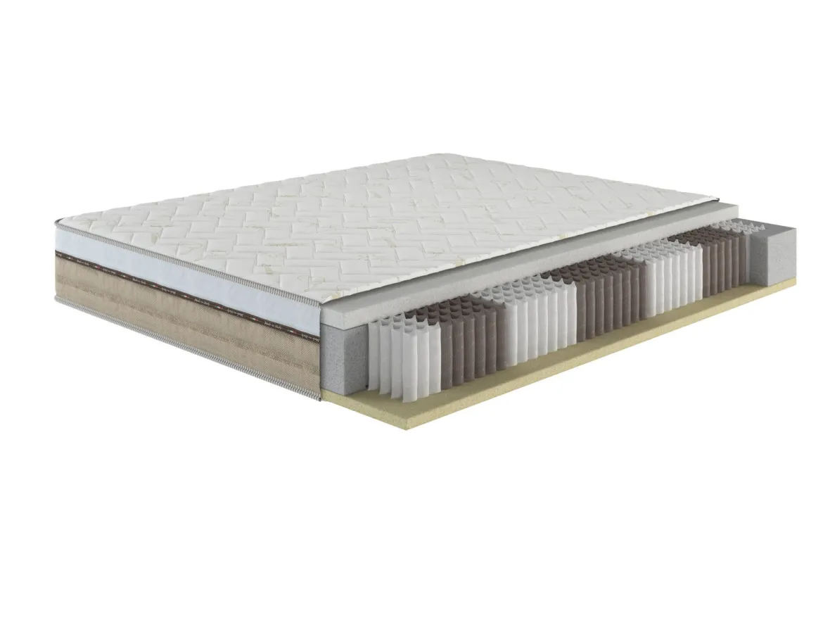 Materasso densità bilanciata matrimoniale 180x200 in Memory Foam - Annus