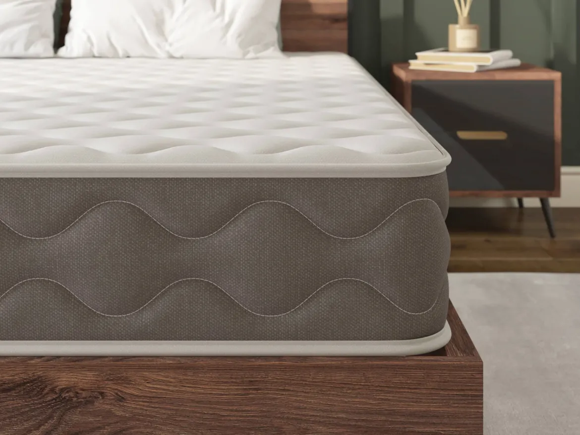 Materasso elasticità continuativa alla francese 140x190 in Memory Foam - Allik