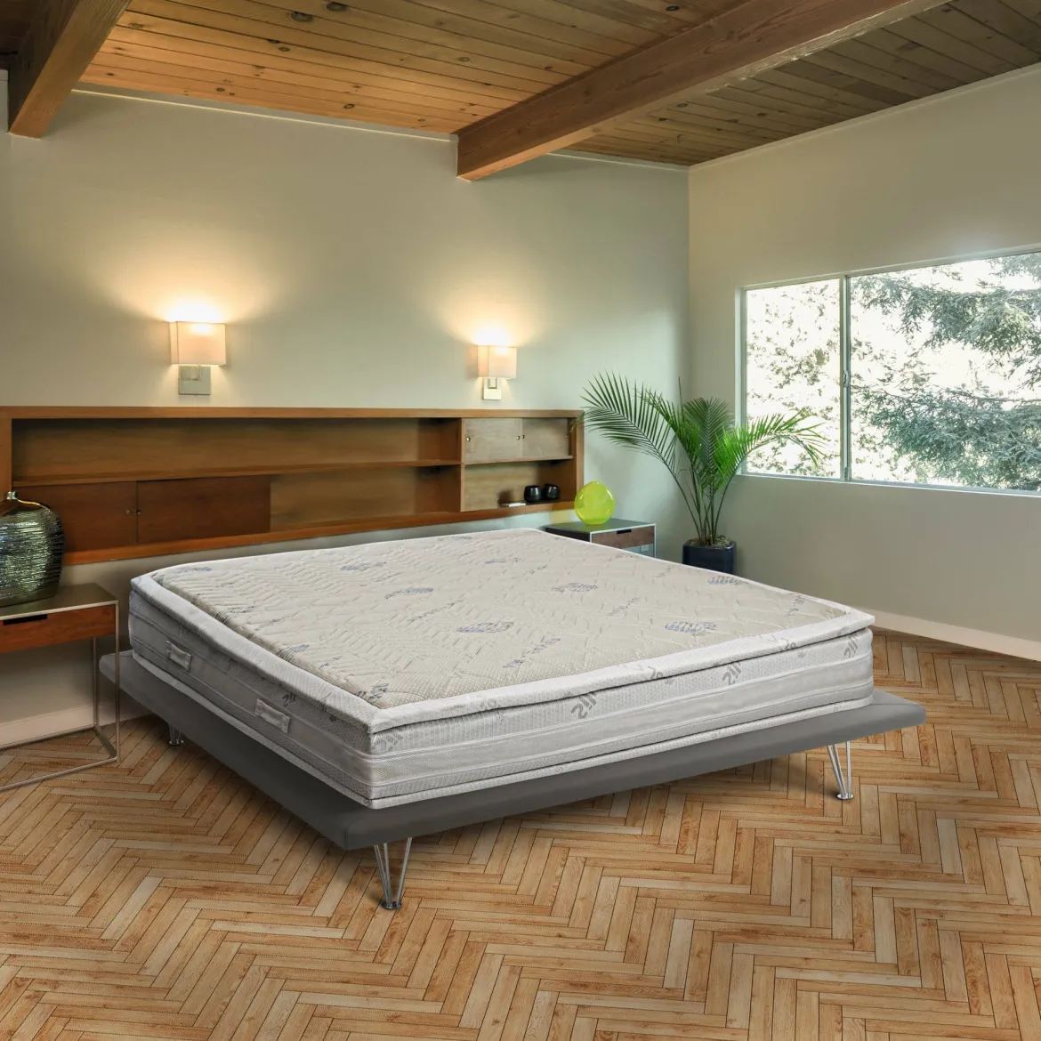 Materasso morbidezza controllata singolo 80x190 in Memory Foam sfoderabile - Altivole
