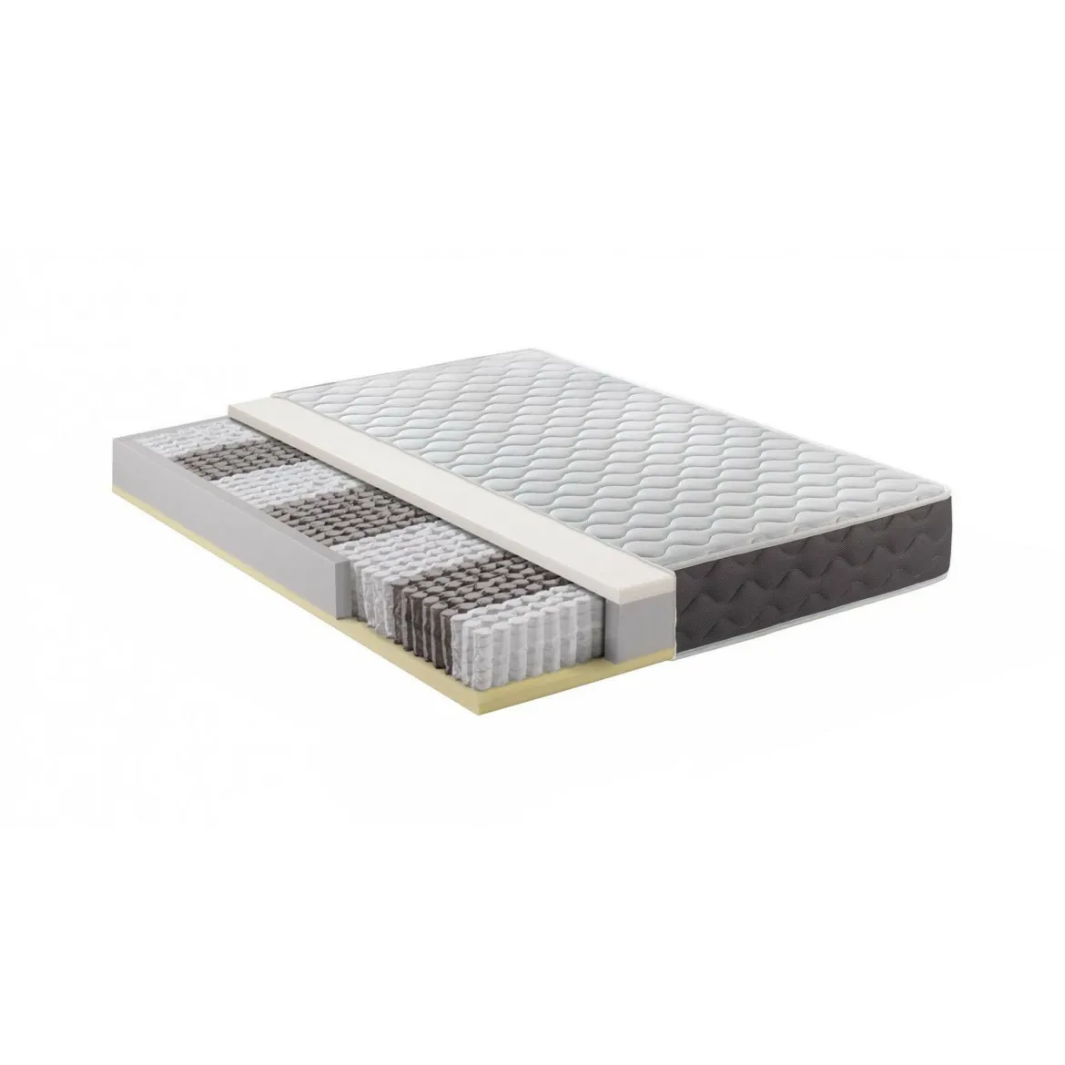 Materasso morbido piazza e mezza 120x200 in Memory Foam - Sidney