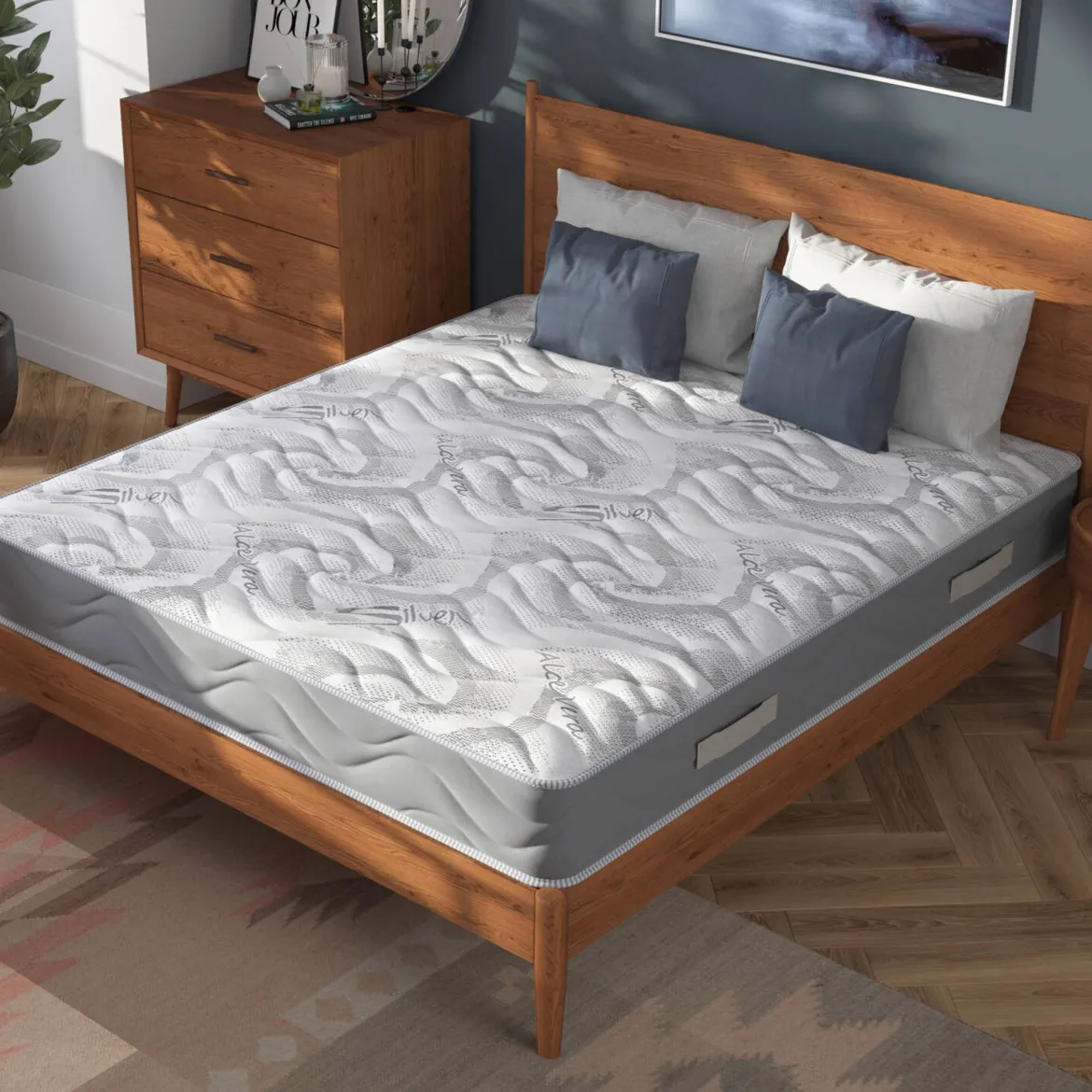 Materasso pressione uniforme matrimoniale 180x200 in Memory Foam - North
