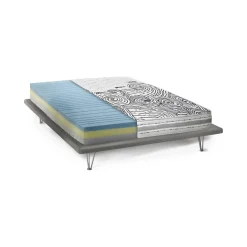 Materasso sostegno durevole singolo 80x190 in Memory Foam sfoderabile - Agnone