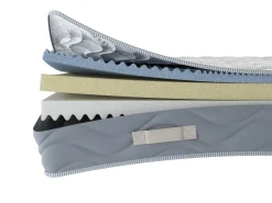 Materasso stabilizzazione centrale alla francese 140x200 in Memory Foam - North