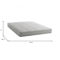 Materasso superficie uniforme singolo 80x190 in WaterFoam sfoderabile - Author