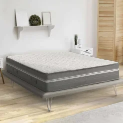 Materasso traspirante piazza e mezza 120x190 in Memory Foam sfoderabile - Arial