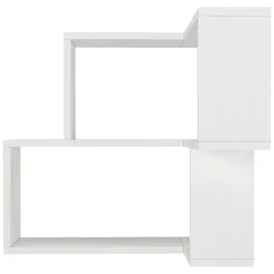 Mensola Bianco 2 Ripiani Angolare 45x15x55h cm, - Omignano