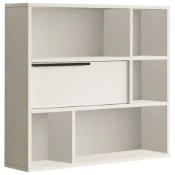 Mensola Bianco 5 Ripiani 90x22x81h cm, - Coeli