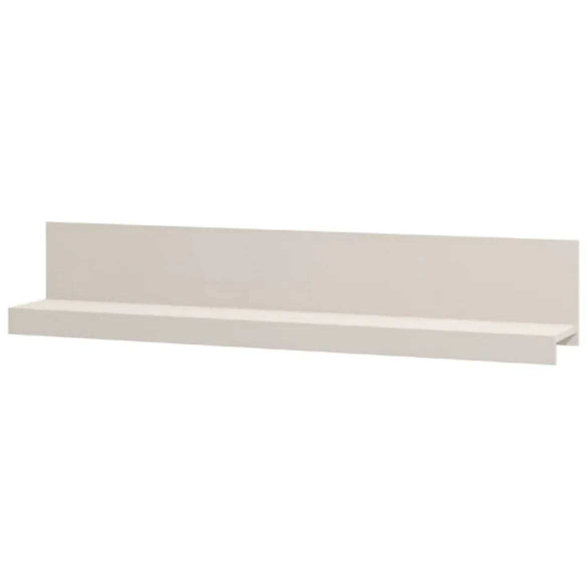 Mensola Bianco un Ripiano 137.5x19.5x24h cm, Portata Ripiani 5 - Vazzano