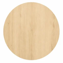 Mensola Marrone Rovere Chiaro 2 Ripiani Sfumatura Colore Struttura Rovere Chiaro 44x10x40h cm, - Rizza