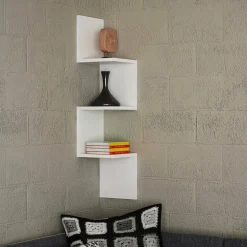 Mensola muro 25x25cm bianca - Rgveda
