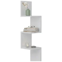 Mensola muro 25x25cm bianca - Rgveda