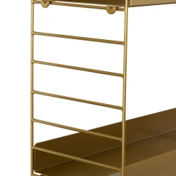 Mensola oro 3 Ripiani 98x21x100h cm, - Scurelle