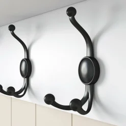 Mobile appendiabiti 120x37h cm 5 posti bianco - Egay