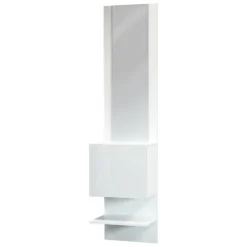 Mobile ingresso da parete bianco 45x190h cm - Ivana