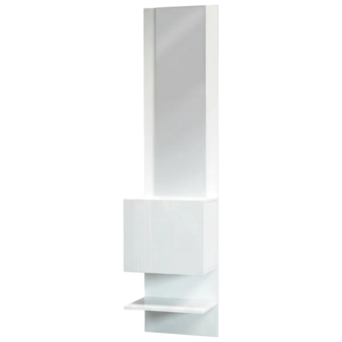 Mobile ingresso da parete bianco 45x190h cm - Ivana