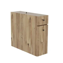 Mobile lavabo 2 cassetti 80x45x50h cm bianco lucido - Felix
