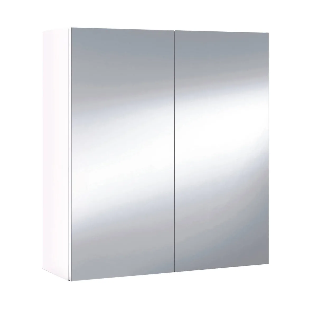 Mobile pensile 2 ante 60x65h cm bianco lucido - Andaluso
