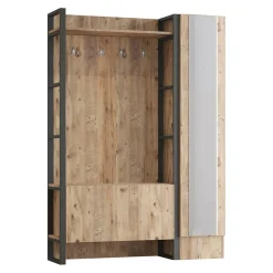 Mobile per ingresso 2 ante quercia 125x180h cm - Damasco
