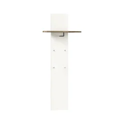 Mobile per ingresso sospeso bianco lucido e ardesia 120x100h cm - Mugello