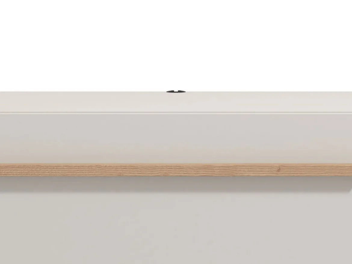 Mobile Porta tv Beige Marrone Rovere un Ripiano 3 Ante 192x41.5x32h cm, 3 Vani - Paitone
