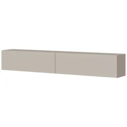 Mobile Porta tv Beige un Ripiano 2 Ante 200x32x32h cm, un Vano - Mocogno