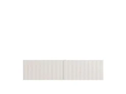 Mobile Porta tv Bianco Crema Beige un Ripiano 2 Ante 128x42x32h cm, 2 Vani - Vetto