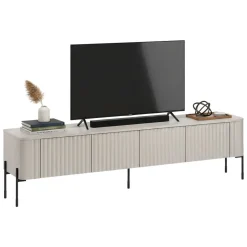 Mobile porta TV Brembana, 190x40 h50 cm, Beige