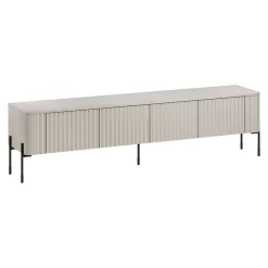 Mobile porta TV Brembana, 190x40 h50 cm, Beige
